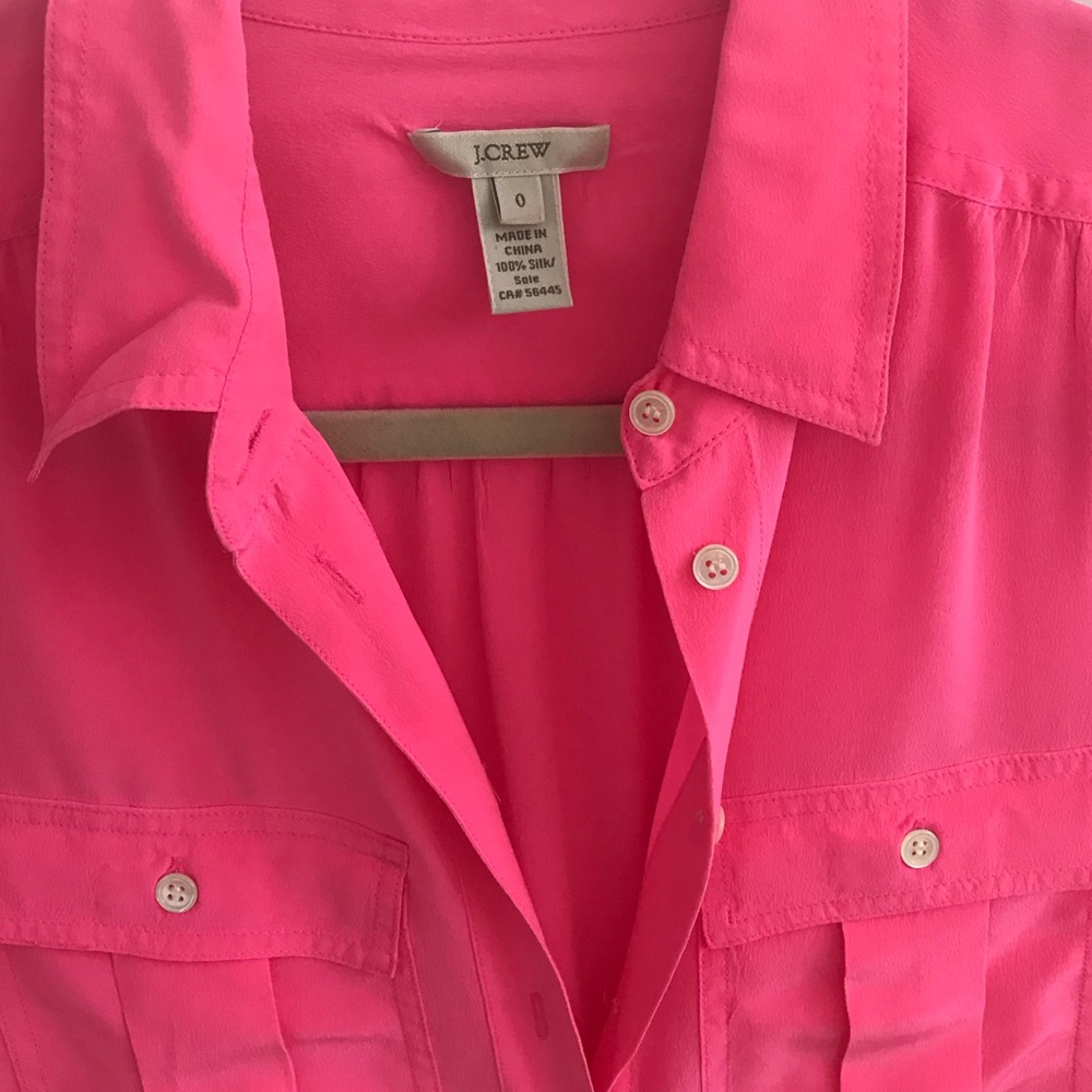 J.Crew silk boy button down - Picture 3 of 3